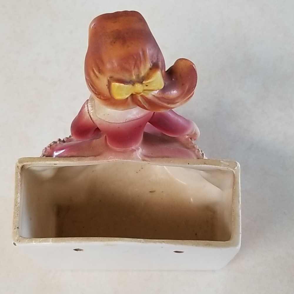 Vintage Grant Crest Jspan Girl Wall Hanger Planter - Picture 9 of 10